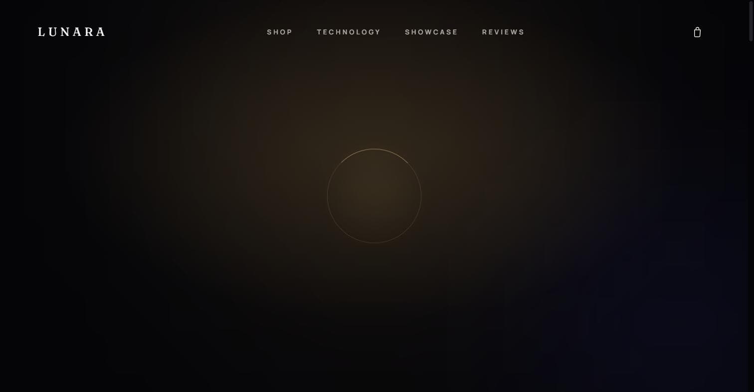 LUNARA — Luxury E-commerce