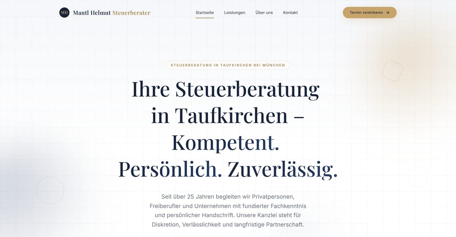 Mantl Steuerberater — Professional Services
