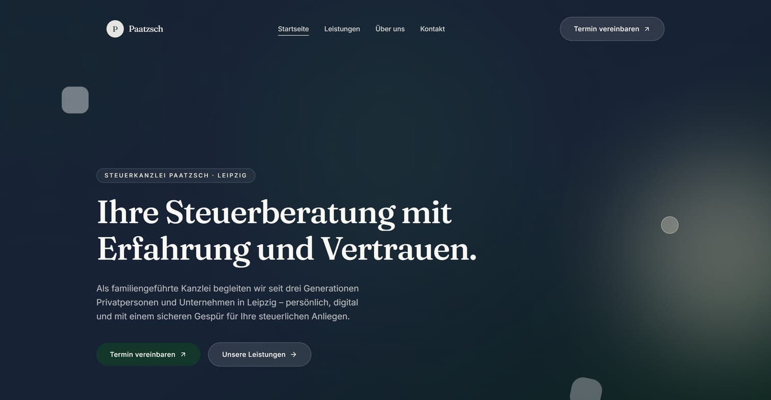 Steuerkanzlei Paatzsch — Professional Services
